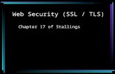 Web Security (SSL / TLS) Chapter 17 of Stallings.