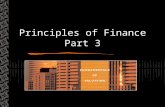 Principles of Finance Part 3. Requests for permission to make copies of any part of the work should be mailed to: Thomson/South-Western 5191 Natorp Blvd.