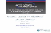 National Council of Nonprofits Contract Research Walter Sachs Inspector General walter.sachs@dms.myflorida.com 850-413-8740.