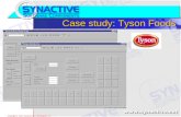 Copyright © 2001, Synactive LLC, Burlingame, CA Case study: Tyson Foods.