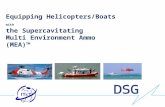 Equipping Helicopters/Boats with the Supercavitating Multi Environment Ammo (MEA)™