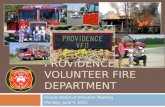 PROVIDENCE VOLUNTEER FIRE DEPARTMENT Annual Board of Directors Meeting Monday, June 4, 2012.