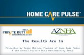 The Results Are In Presented by Aaron Marcum, Founder of Home Care Pulse & the Annual Private Duty Benchmarking Study.