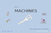 MACHINES MACHINES MOVE THE WORLD UNIT 3 Marta Vidal Vidal L8 L8 L9 L10 L11L9L10L11.