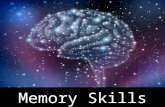 Memory Skills. Course Objectives Explain What is Memory Explain the Importance of Memory Explain Atkinson-Schiffrin Three-stage Model of Memory Describe.