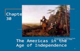 Chapter 30 The Americas in the Age of Independence 1 The Land of Promise – The Grayson Family by William S. Jewett (1850)