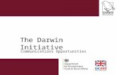 The Darwin Initiative Communications Opportunities.