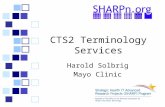 CTS2 Terminology Services Harold Solbrig Mayo Clinic.