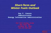 Short-Term and Winter Fuels Outlook Guy F. Caruso Administrator Energy Information Administration New York Energy Forum New York, NY October 16, 2007 .