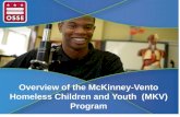Overview of the McKinney-Vento Homeless Children and Youth (MKV) Program.
