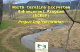 North Carolina Ecosystem Enhancement Program (NCEEP) Project Implementation.