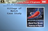 HATCH, NM, Background Information Village of Hatch Case Study.