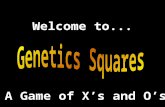 Welcome to... A Game of X’s and O’s Inspired by Presentation © 2000 - All rights Reserved markedamon@hotmail.com.