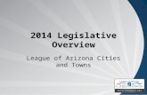 2014 Legislative Overview League of Arizona Cities and Towns.