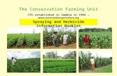 The Conservation Farming Unit Spraying and Herbicide Information Booklet CFU established in Zambia in 1996 – .