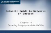 Network+ Guide to Networks 5 th Edition Chapter 14 Ensuring Integrity and Availability.