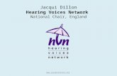Jacqui Dillon Hearing Voices Network National Chair, England .