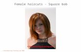 © Hairdressing-Training.com 2004 Female haircuts - Square bob.