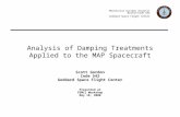Mechanical Systems Analysis Branch/Code 542 Goddard Space Flight Center Analysis of Damping Treatments Applied to the MAP Spacecraft Scott Gordon Code.