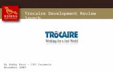 Trocaire Development Review launch. By Bobby Kerr – CEO Insomnia November 2009.