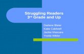 Struggling Readers 3 rd Grade and Up Darlene Bleier Katie Caldwell Jackie Mascara Yvette Wilder.