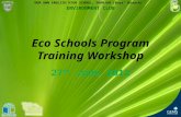 Eco Schools Program Training Workshop 27 th June 2012 OUR OWN ENGLISH HIGH SCHOOL, SHARJAH (Boys’ Branch) ENVIRONMENT CLUB.