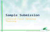 Sample Submission Enhanced First Detector Training.