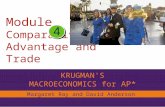 Module Comparative Advantage and Trade KRUGMAN'S MACROECONOMICS for AP* 4 Margaret Ray and David Anderson.