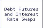 Debt Futures and Interest Rate Swaps. Futures on Debt Securities Types –T-Bills (IMM) –T-Bonds and Notes (CBT) –Eurodollar Deposits (IMM) –Municipal Bond.