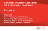 Canadian Diabetes Association Clinical Practice Guidelines Pregnancy Chapter 36 David Thompson, Howard Berger, Denice Feig, Robert Gagnon, Tina Kader,