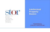 Intellectual Property Basics Thad McMurray Intellectual Property Manager.