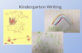 Kindergarten Writing Writing Workshop Pre-school and Kindergarten.