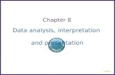 ©2011 1 Data analysis, interpretation and presentation Chapter 8.