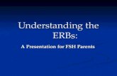 Understanding the ERBs: Understanding the ERBs: A Presentation for FSH Parents.