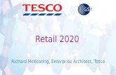 Retail 2020 Richard McKeating, Enterprise Architect, Tesco.