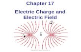 Chapter 17 Electric Charge and Electric Field Chapter 17 Electric Charge and Electric Field.