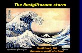 The Rosiglitazone storm Nabil Isseh, MD Damascus medical school.