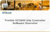 Trimble SCS900 Site Controller Software Overview.