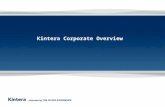 Kintera Corporate Overview. 2 Agenda About Kintera Why Clients Choose Kintera Platform: Integrated, On-demand, Open Client Successes and Examples Partners.