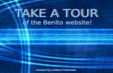 TAKE A TOUR of the Benito website! Created by Colleen Federman.