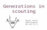 Generations in scouting Randy Smith ASM Program N5-347-11-1.