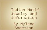 Indian Motif Jewelry and information By Nylene Anderson.