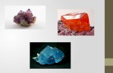 Minerals Mineral Facts There are about 3000 known minerals on earth. All rocks are made up of 2 or more of these minerals. Minerals are not rocks! Silicon.