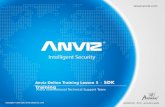 Copyright © 2001-2013 Anviz Global Inc. USA Anviz Online Training Lesson 5 ： SDK Training Anviz International Technical Support Team.