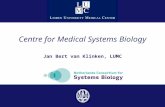 Centre for Medical Systems Biology Jan Bert van Klinken, LUMC.