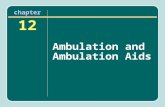 Chapter 12 Ambulation and Ambulation Aids. Gait = A series of rhythmical, alternating movements of the limbs and trunk that causes a forward progression.