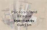 Picasso and Braque Synthetic Cubism 1912 – 1920s.