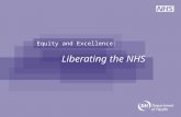 Equity and Excellence: Liberating the NHS. White Paper outline An NHS that puts patients and the public first… …which focuses on improving healthcare.