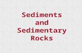 Sediments and Sedimentary Rocks. Sedimentary Rocks Igneous Rocks Metamorphic Rocks Magma Sediment Pressure And Cementation Weathering/Erosion Heat and.