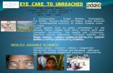 TRIBAL EYECARE PROJECT VVRCWA – DRUSTI EYE HOSPITAL & AP RIGHT TO SIGHT SOCIETY (DFID 2007 – 2010 ) AREA OF OPERATION : 3 Inaccessible Tribal Mandals Chintapalli,